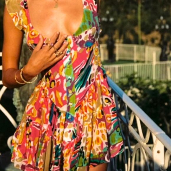 Rare & Discontinued Vanessa Mooney Elisabeth Romper M - Picture 3 of 5